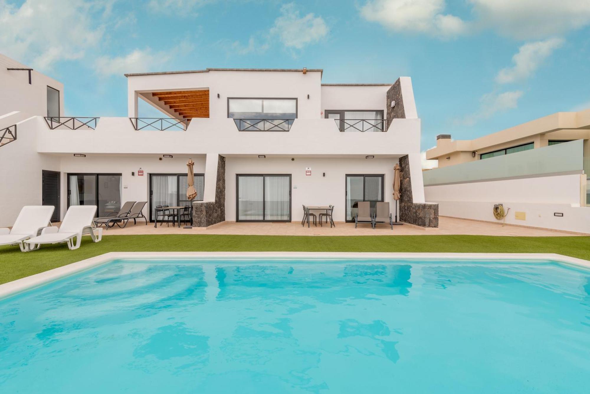 Seascape Heated Pool Air Con View Adult Only Leilighet Corralejo Eksteriør bilde
